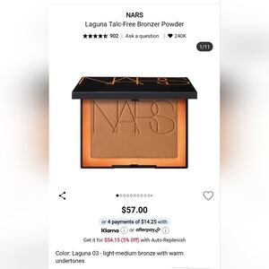 Nars Bronze Laguna Matt